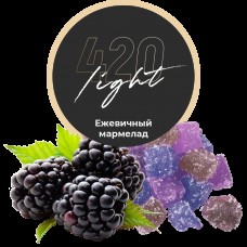 Табак 420 Light Ежевичный Мармелад - 100 грамм