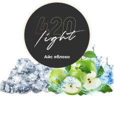 Табак 420 Light Айс Яблоко - 100 грамм