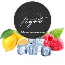 Табак 420 Light Айс Лимон Малина - 100 грамм