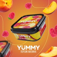 Табак Yummy Персик Малина - 250 грамм