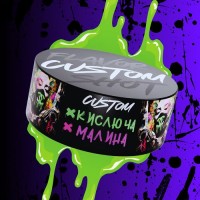 Табак Custom Кислая Малина - 100 грамм