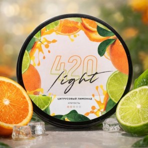 Табак 420 Light Цитрусовый Лимонад - 250 грамм