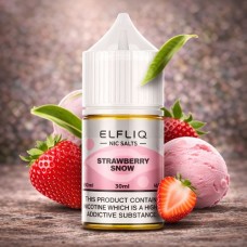 Жидкость Elf Liq Strawberry Snoow (Клубника Сноу) 30 мл 50 мг