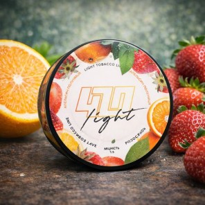 Табак 420 Light Апельсин Клубника - 250 грамм