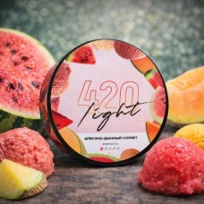 Табак 420 Light Арбузно-Дынный Сорбет - 250 грамм