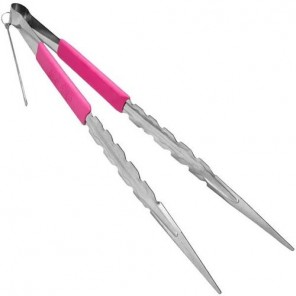 Щипцы для угля Amy Deluxe Long Pink
