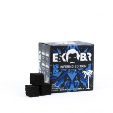Уголь кокосовый Escobar (Эскобар) 1кг (64 шт) в коробке