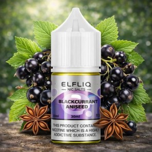 Жидкость Elf Liq Blackcurrant Aniseed (Черная Смородина Анис) 30 мл 50 мг