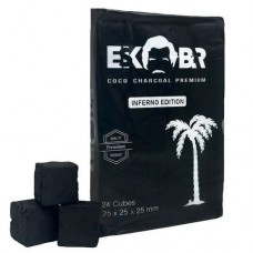 Уголь кокосовый Escobar Inferno Edition 24 шт