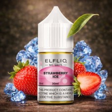 Жидкость Elf Liq Strawberry Ice (Клубника Лед) 30 мл 50 мг