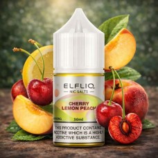 Жидкость Elf Liq Cherry Lemon Peach (Вишня Лимон Персик) 30 мл 50 мг