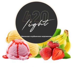 Табак 420 Light Мороженое - 100 грамм