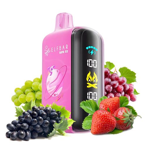 Strawberry Grape (Клубника Виноград) - 25000 тяг Ray D3 Strawberry Grape (Клубника Виноград) - 25000 тяг Ray D3