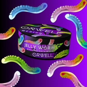 Табак Orwell Medium Jelly Worms (Желейные Червячки) - 100 грамм