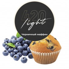 Табак 420 Light Черничный Маффин - 100 грамм