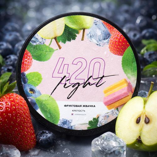 Табак 420 Light Фруктовая Жвачка - 250 грамм Табак 420 Light Фруктовая Жвачка - 250 грамм