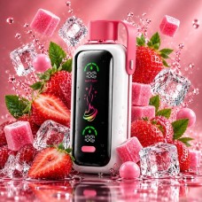Клубничная Жвачка (Strawberry Bubblegum) Vozol Star 20000 тяг