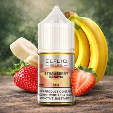 Жидкость Elf Liq Strawberry Banana (Клубника Банан) 30 мл 50 мг