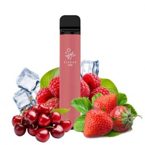 Клубника Малина Вишня Лед (Strawberry Raspberry Cherry Ice) - 1500 тяг