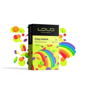 Табак Loud Crazy Rainbow (Киви Малина) - 40 грамм	