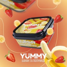 Табак Yummy Банан Клубника - 250 грамм