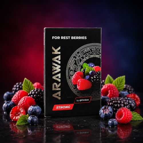 Табак Arawak Strong For Rest Berries (Фор Рест Беррис) - 40 грамм Табак Arawak Strong For Rest Berries (Фор Рест Беррис) - 40 грамм