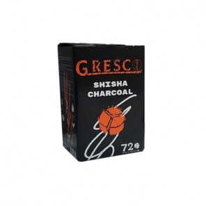 Уголь ореховый Gresco Kaloud 1кг  (72шт)