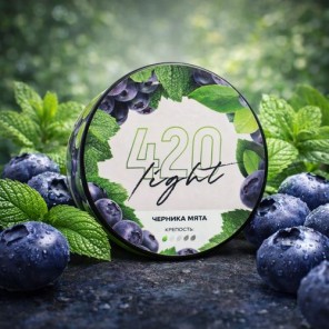 Табак 420 Light Черника Мята - 250 грамм