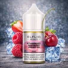 Жидкость Elf Liq Strawberry Raspberry Cherry Ice (Клубника Малина Вишня Лед) 30 мл 50 мг