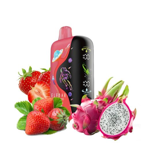 Sour Strawberry Dragonfruit (Кислая Клубника Драконий Фрукт) - 33000 тяг Elf Bar GH33000 PRO Sour Strawberry Dragonfruit (Кислая Клубника Драконий Фрукт) - 33000 тяг Elf Bar GH33000 PRO