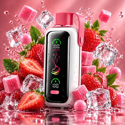 Клубничная Жвачка (Strawberry Bubblegum) Vozol Star 20000 тяг Клубничная Жвачка (Strawberry Bubblegum) Vozol Star 20000 тяг