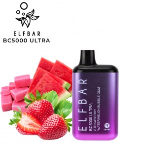 Клубника Арбуз Жвачка (Strawberry Watermelon Bubble Gum) - BC5000 тяг Ultra