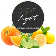 Табак 420 Light Цитрусовый Лимонад - 100 грамм