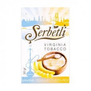 Табак Serbetli Banana Yoghurt (Банановый Йогурт) - 50 грамм