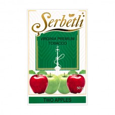 Табак Serbetli Two Apple (Двойное Яблоко) - 50 грамм