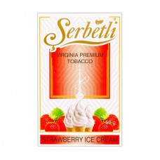 Табак Serbetli Strawberry Ice Cream (Клубничное Мороженое) - 50 грамм