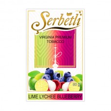 Табак Serbetli Lime Lychee Blueberry (Лайм Личи Черника) - 50 грамм