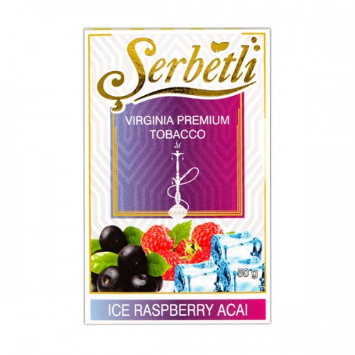 Табак Serbetli Ice Acai Raspberry (Лед Асаи Малина) - 50 грамм
