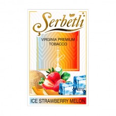 Табак Serbetli Ice Strawberry Melon (Лед Клубника Дыня) - 50 грамм