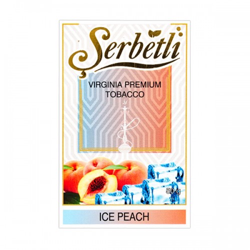 Табак Serbetli Ice Peach (Лед Персик) - 50 грамм
