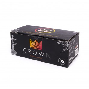 Уголь кокосовый Crown 1кг (96 шт)