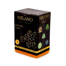 Уголь кокосовый Milano Gold 1кг (72 шт)