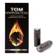 Уголь кокосовый Tom Cococha Silver 3 кг (Треугольник)